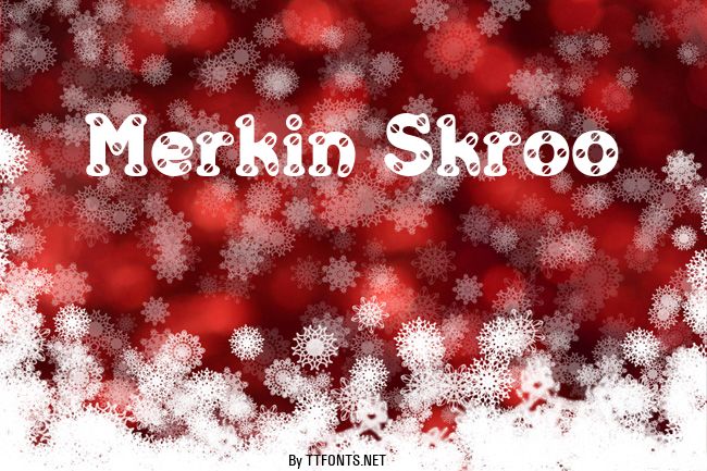 Merkin Skroo example